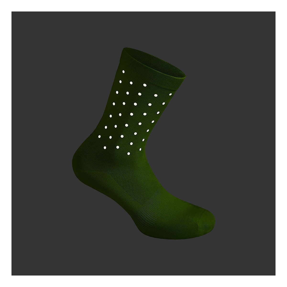 Reflective Black Dots Socks