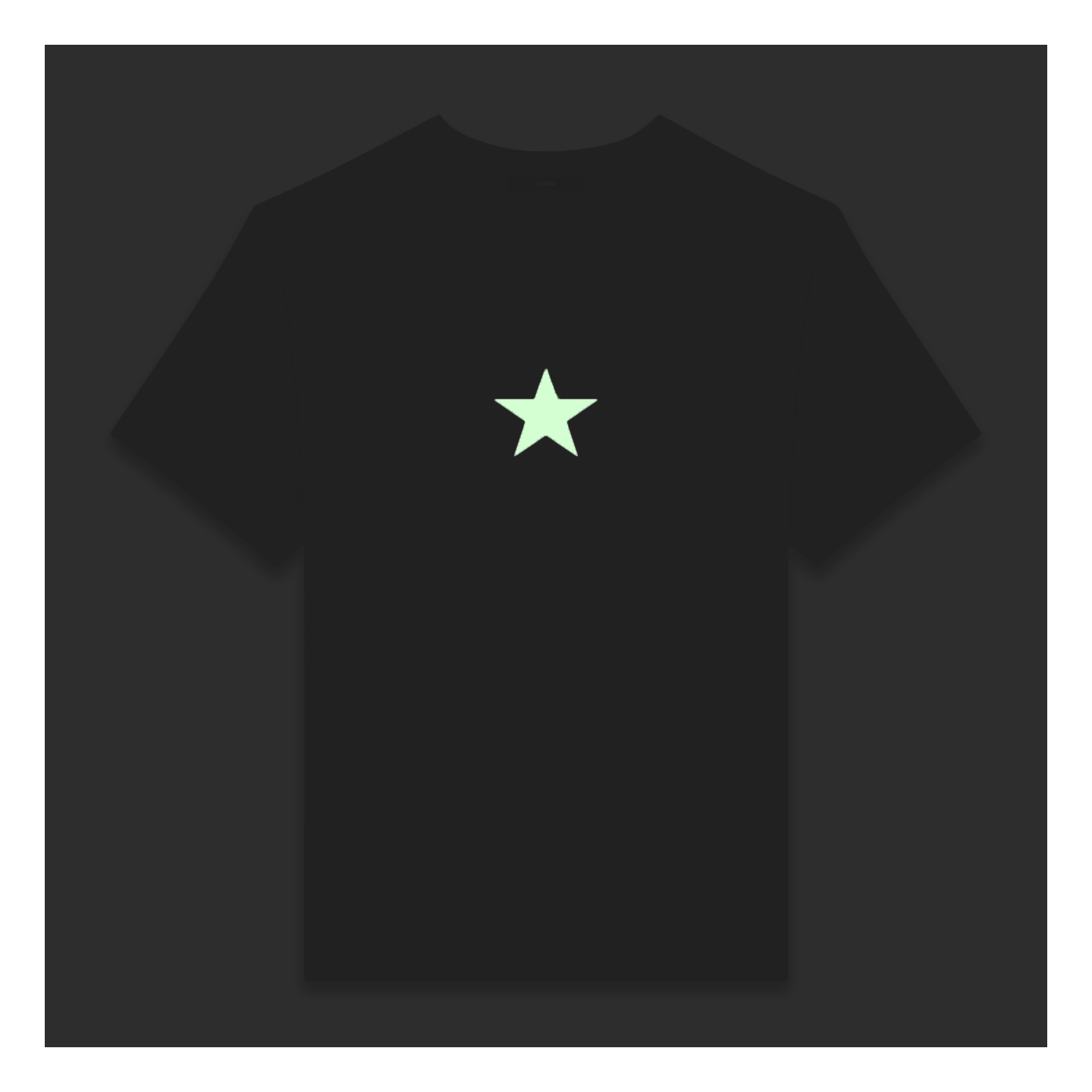 Star T-shirt / Reflective + Glow In The Dark