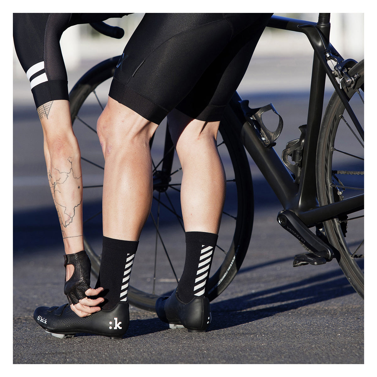 Glow In The Dark Diag Socks