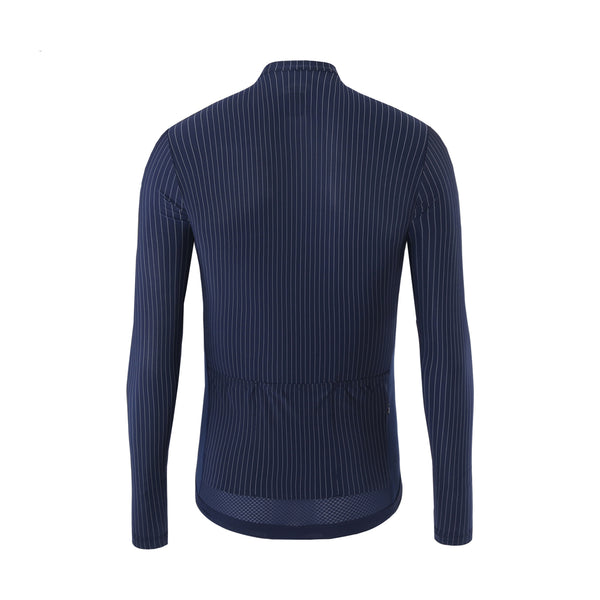 Pinstripe Long Sleeve Jersey / Navy – Vertex London
