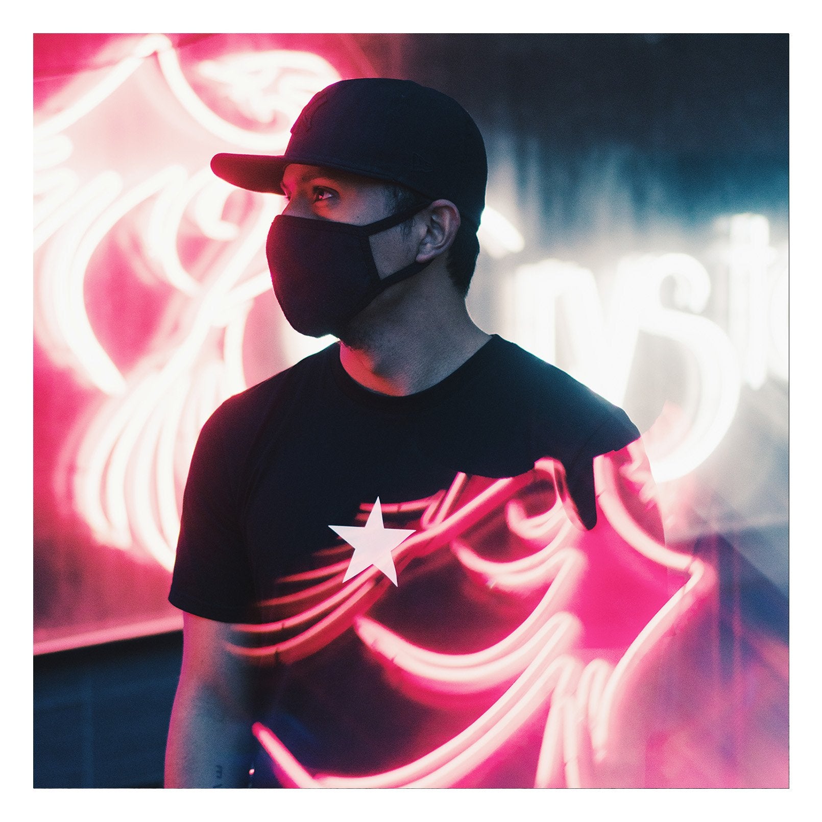 Star T-shirt / Reflective + Glow In The Dark
