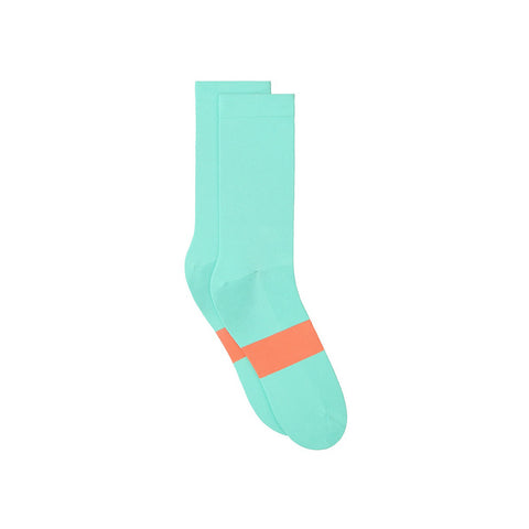 Classic Socks - Lucite Green / Peach Echo