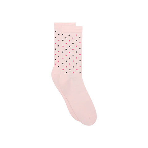 Reflective Crossing Dots Socks