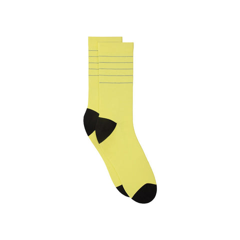 Reflective Glitter Socks - Buttercup / Black