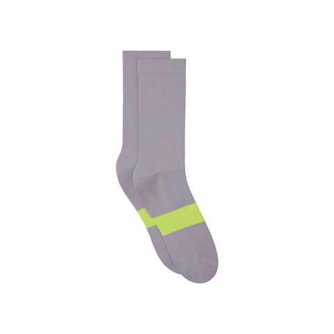 Classic Socks - Lilac Gray / Wild Lime