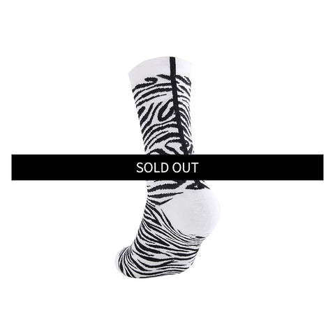 Zebra Winter Socks