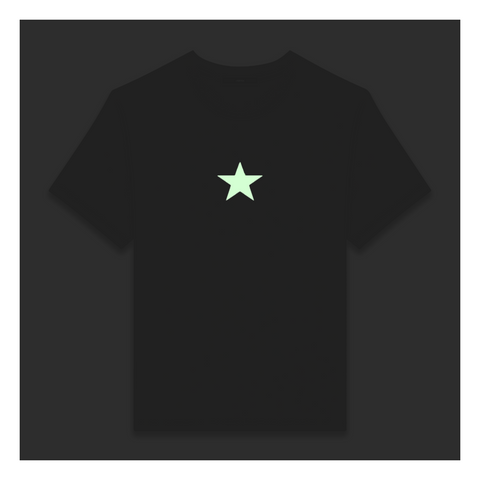 Star T-shirt / Reflective + Glow In The Dark