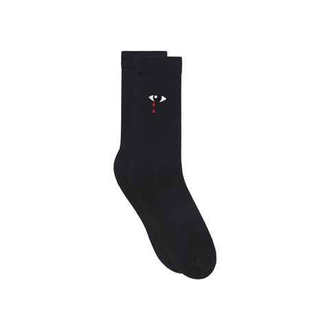 Reflective Crossing Dots Socks