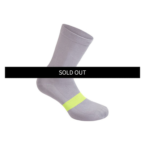 Classic Socks - Lilac Gray / Wild Lime